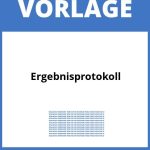 Ergebnisprotokoll Vorlage WORD