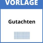 Gutachten Vorlage WORD