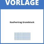 Kaufvertrag Grundstück Vorlage WORD