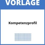 Kompetenzprofil Vorlage WORD