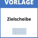 Zielscheibe Vorlage WORD